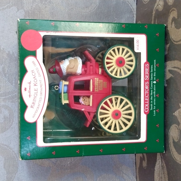 Hallmark 1988 Kringle Koach with Box - Picture 1 of 10